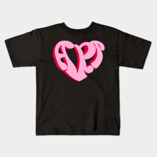 I Heart Art Kids T-Shirt